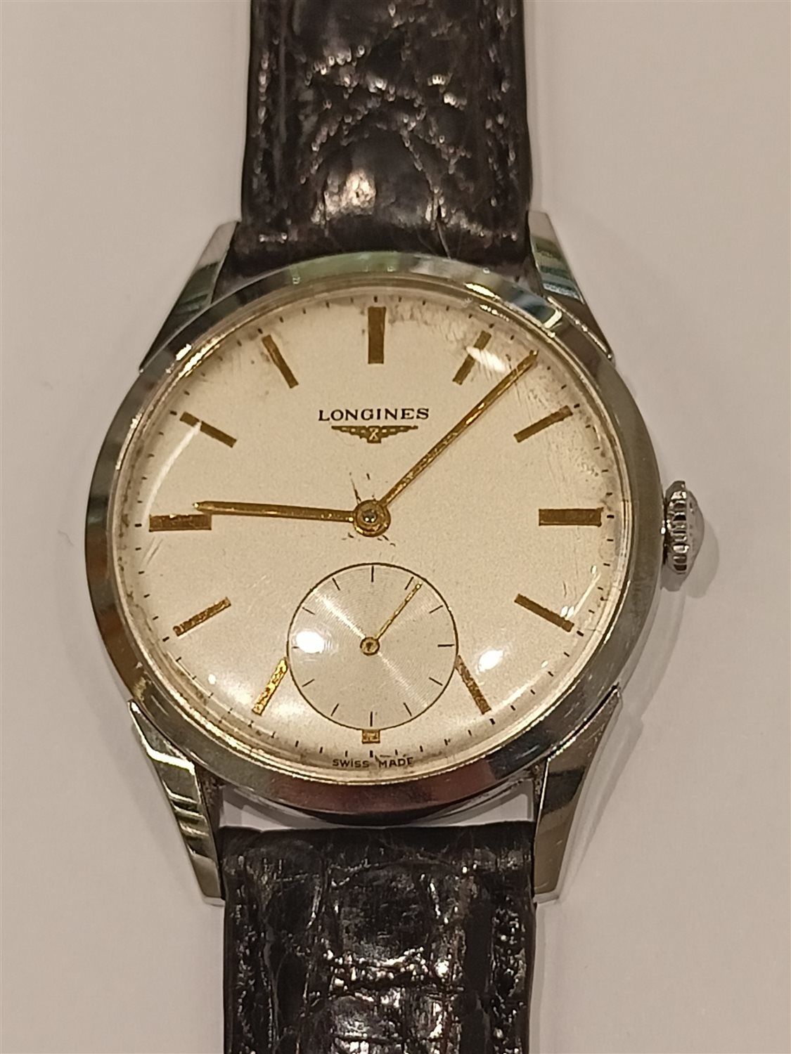 Orologio Meccanico Uomo Longines USATO calatrava Orologi